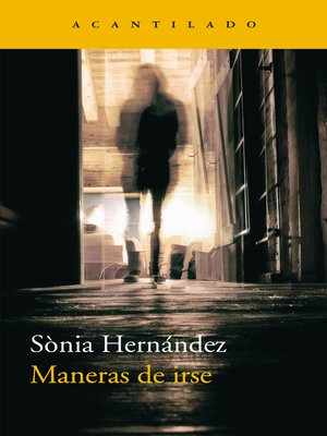 cover image of Maneras de irse